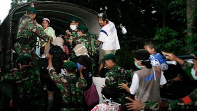 Mount Merapi Evacuation